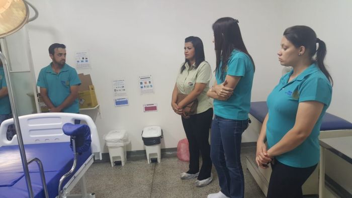 ENTREGA DA MACA DE PARTO PARA SANTA CASA DE PERDIZES